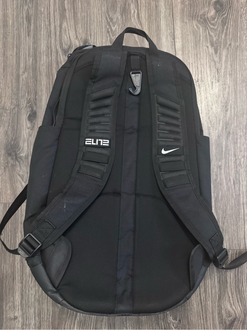 Nike Black Elite Backpack with Padded Straps